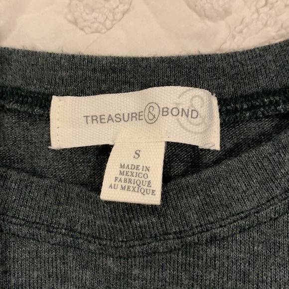 Treasure & Bond Ombré lightweight soft long sleeve shirt NWT - Picture 3 of 7